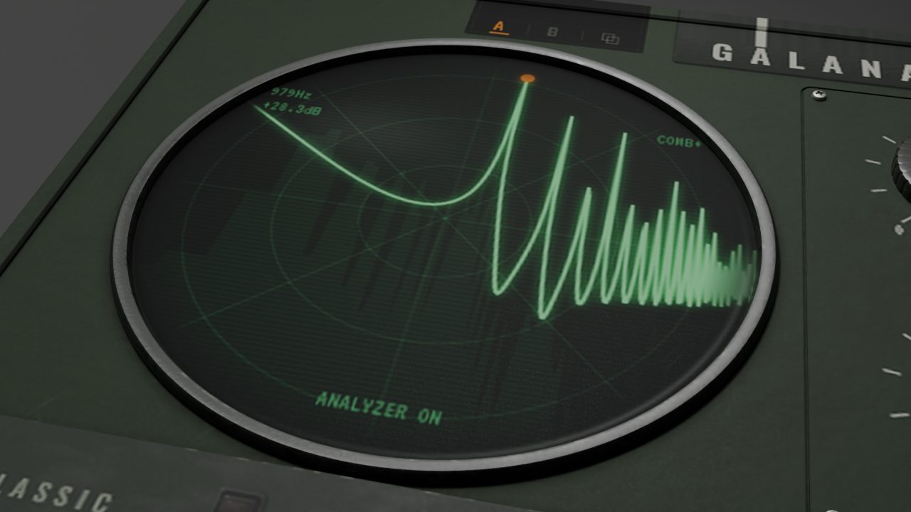 The CRT showing the Comb + response